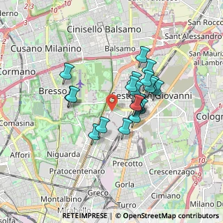 Mappa C.C. Sarca, 20099 Milano MI, Italia (1.3185)