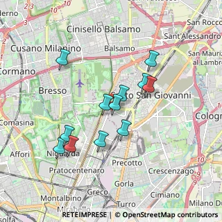 Mappa C.C. Sarca, 20099 Milano MI, Italia (1.56167)