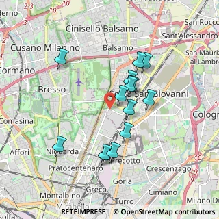Mappa C.C. Sarca, 20099 Milano MI, Italia (1.58857)