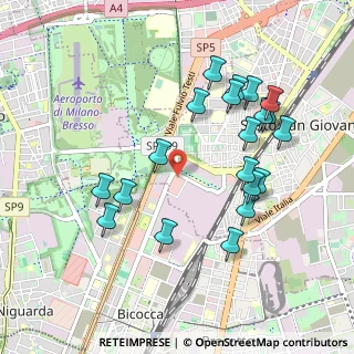 Mappa C.C. Sarca, 20099 Milano MI, Italia (0.9895)