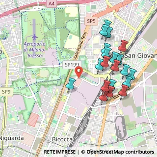 Mappa C.C. Sarca, 20099 Milano MI, Italia (1.0175)