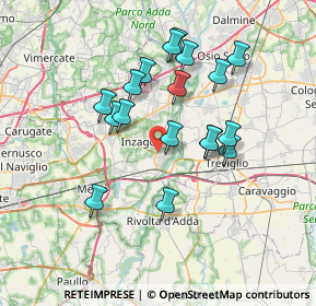 Mappa P.le Pietro Gobetti s.n.c, 20062 Cassano d'Adda MI, Italia (6.43944)