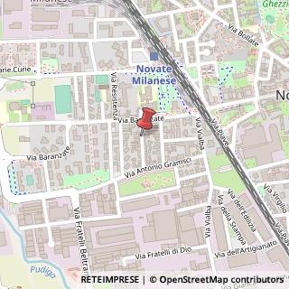 Mappa Via Umberto Maddalena, 14, 20026 Novate Milanese, Milano (Lombardia)