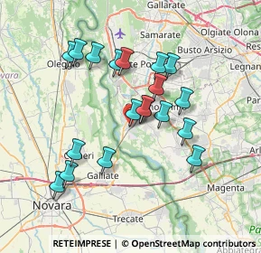 Mappa Via Allea Comunale, 20029 Turbigo MI, Italia (6.49)