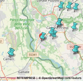 Mappa Via Allea Comunale, 20029 Turbigo MI, Italia (5.09231)