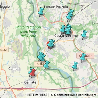 Mappa Via Allea Comunale, 20029 Turbigo MI, Italia (4.1465)