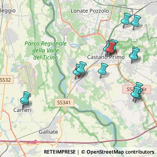 Mappa Via Allea Comunale, 20029 Turbigo MI, Italia (4.98563)