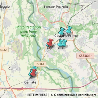 Mappa Via Allea Comunale, 20029 Turbigo MI, Italia (3.41818)