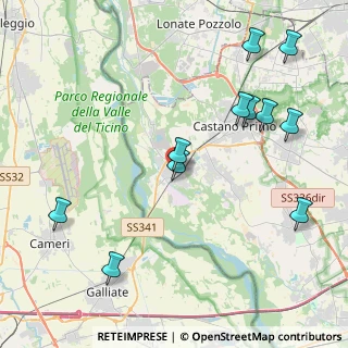 Mappa Via Allea Comunale, 20029 Turbigo MI, Italia (4.78091)