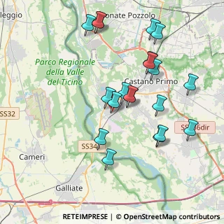 Mappa Via Allea Comunale, 20029 Turbigo MI, Italia (3.902)