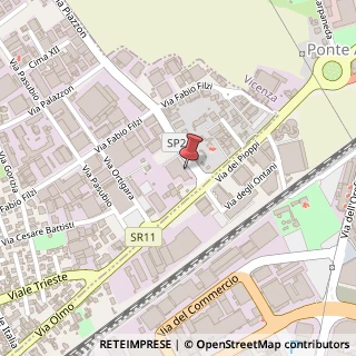 Mappa Via Piazzon, 84, 36051 Creazzo, Vicenza (Veneto)