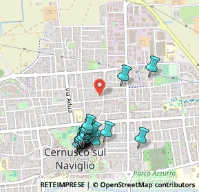 Mappa Via Briantea, 20063 Cernusco sul Naviglio MI, Italia (0.518)