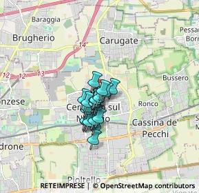 Mappa Via Briantea, 20063 Cernusco sul Naviglio MI, Italia (0.964)