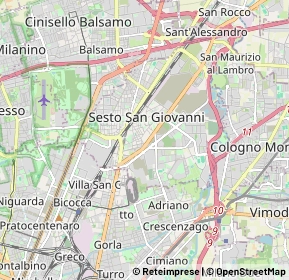 Mappa 20099 Sesto San Giovanni MI, Italia (2.4925)