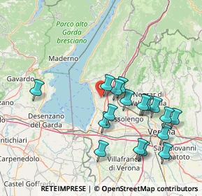 Mappa Strada Villa, 37010 Bardolino VR, Italia (15.45529)