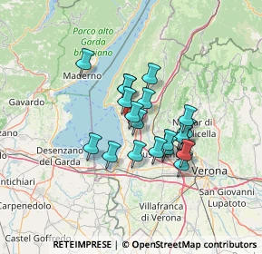Mappa Strada Villa, 37010 Bardolino VR, Italia (9.823)