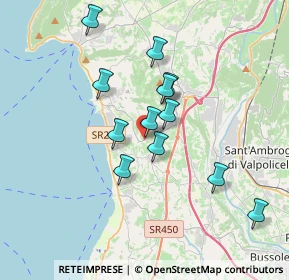 Mappa Strada Villa, 37010 Bardolino VR, Italia (3.095)