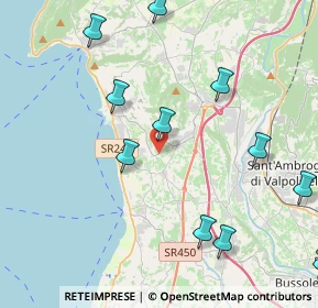 Mappa Strada Villa, 37010 Bardolino VR, Italia (5.57615)