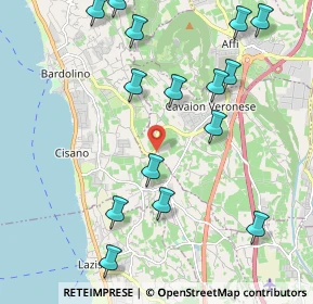 Mappa Strada Villa, 37010 Bardolino VR, Italia (2.398)