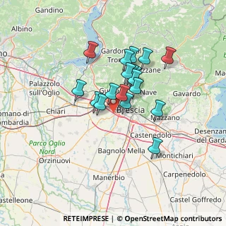 Mappa , 25030 Roncadelle BS, Italia (10.29611)