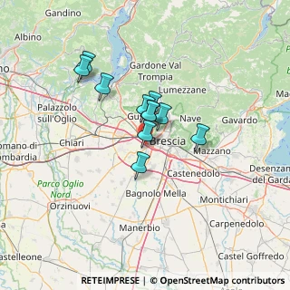 Mappa , 25030 Roncadelle BS, Italia (9.30636)