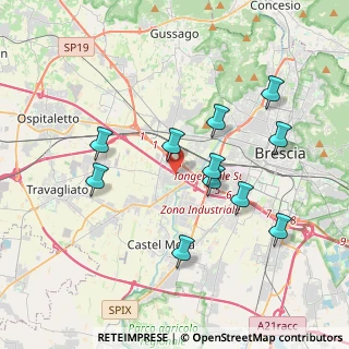 Mappa , 25030 Roncadelle BS, Italia (3.63909)