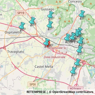 Mappa , 25030 Roncadelle BS, Italia (4.946)
