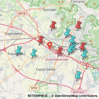 Mappa , 25030 Roncadelle BS, Italia (4.23385)
