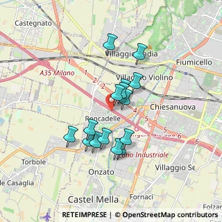 Mappa , 25030 Roncadelle BS, Italia (1.40667)