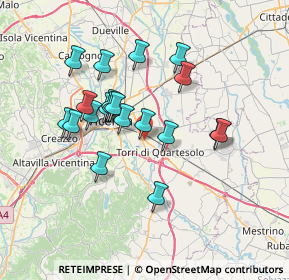 Mappa Strada Padana, 36100 Vicenza VI, Italia (6.19)