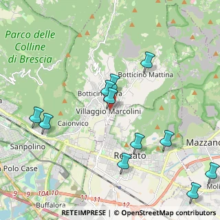 Mappa Via Ugo Foscolo, 25082 Botticino BS, Italia (2.33727)