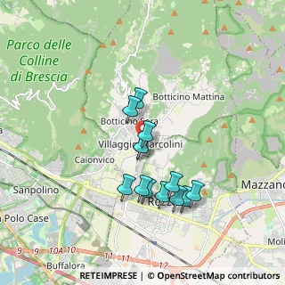 Mappa Via Ugo Foscolo, 25082 Botticino BS, Italia (1.51846)