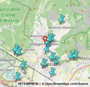 Mappa Via Ugo Foscolo, 25082 Botticino BS, Italia (2.12529)