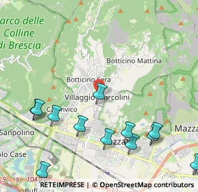 Mappa Via Ugo Foscolo, 25082 Botticino BS, Italia (2.60917)