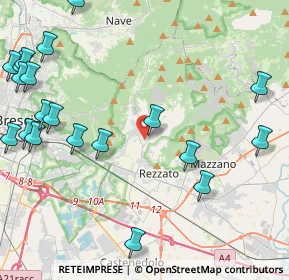 Mappa Via Ugo Foscolo, 25082 Botticino BS, Italia (5.777)