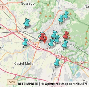 Mappa Via Como, 25125 Brescia BS, Italia (3.02615)