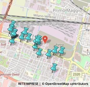 Mappa Via Como, 25125 Brescia BS, Italia (0.514)