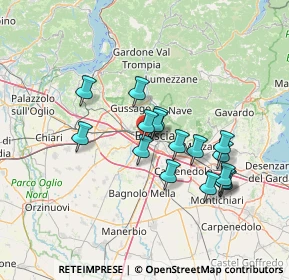 Mappa Via Como, 25125 Brescia BS, Italia (11.9375)