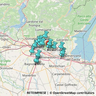 Mappa Via Don Lorenzo Milani, 25082 Botticino BS, Italia (8.555)