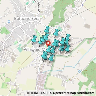 Mappa Via Don Luigi Milani, 25082 Botticino BS, Italia (0.2685)