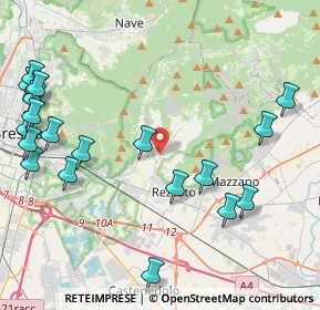 Mappa Via Don Luigi Milani, 25082 Botticino BS, Italia (5.437)