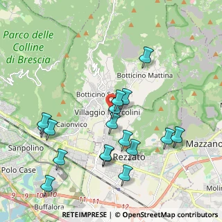 Mappa Via Don Luigi Milani, 25082 Botticino BS, Italia (2.12059)