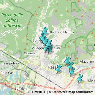 Mappa Via Don Luigi Milani, 25082 Botticino BS, Italia (1.53231)