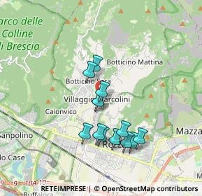 Mappa Via Don Lorenzo Milani, 25082 Botticino BS, Italia (1.51923)