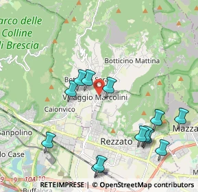 Mappa Via Don Luigi Milani, 25082 Botticino BS, Italia (2.28615)