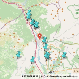 Mappa Via Cappelletta, 10010 Settimo Vittone TO, Italia (4.09)