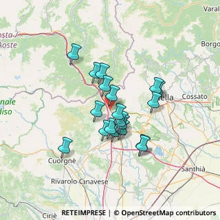 Mappa Via Cappelletta, 10010 Settimo Vittone TO, Italia (10.82526)