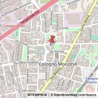Mappa Via Alessandro Manzoni, 17, 20093 Cologno Monzese, Milano (Lombardia)