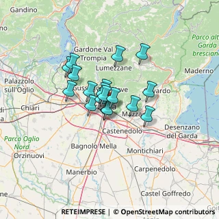 Mappa Via Capitanio Isidoro, 25123 Brescia BS, Italia (8.76222)