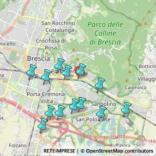 Mappa Via Capitanio Isidoro, 25123 Brescia BS, Italia (2.08615)